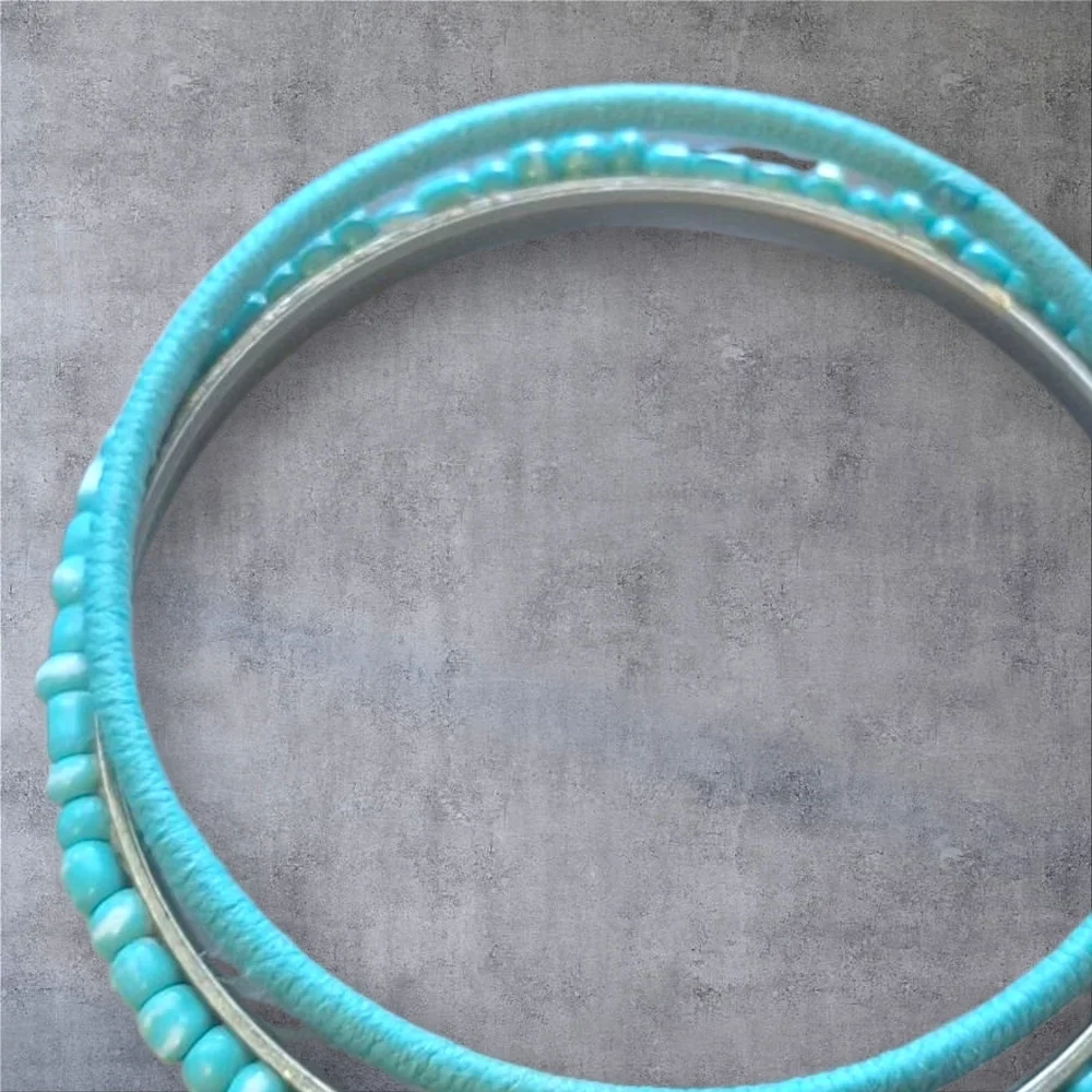 Vintage Turquoise Bangle Set - 2